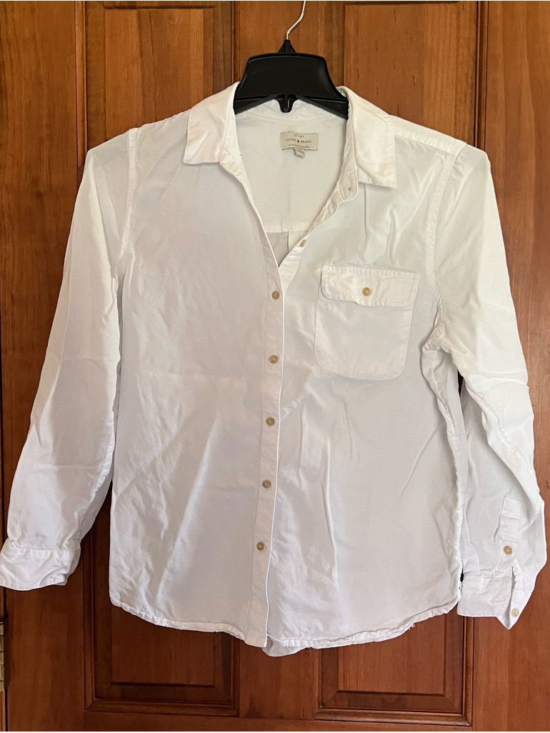 Lucky Brand White Shirt With Label